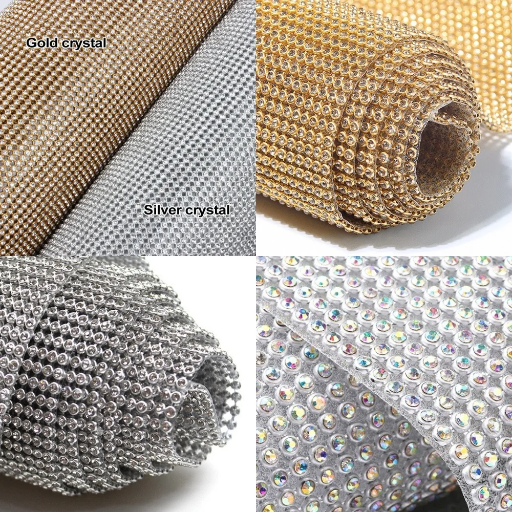 

Алмазная алюминиевая сетка с термоплавким дном, самоклеящаяся повязка со стеклянными стразами для украшения свадебного платья