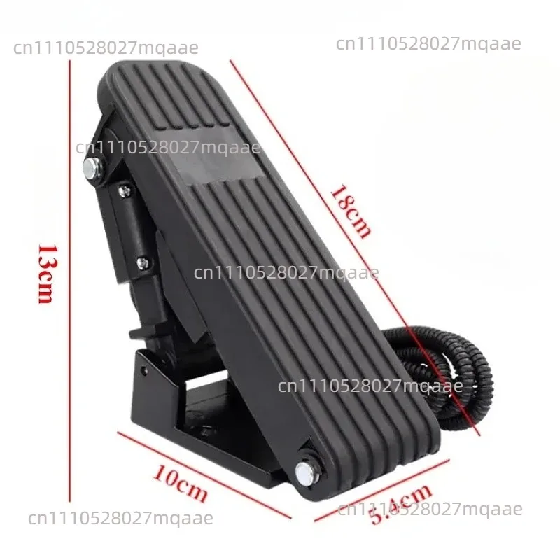 Foot Pedal Throttle For Electrice Tricycle Motor Switch Accelerator Pedal Speed Control Throttle Aluminum alloy/Iron