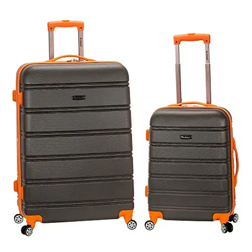 

Комплект из 2 чемоданов Rockland Melbourne Hardside Expandable Spinner Wheel, цвет угольный, 20/28 дюймов