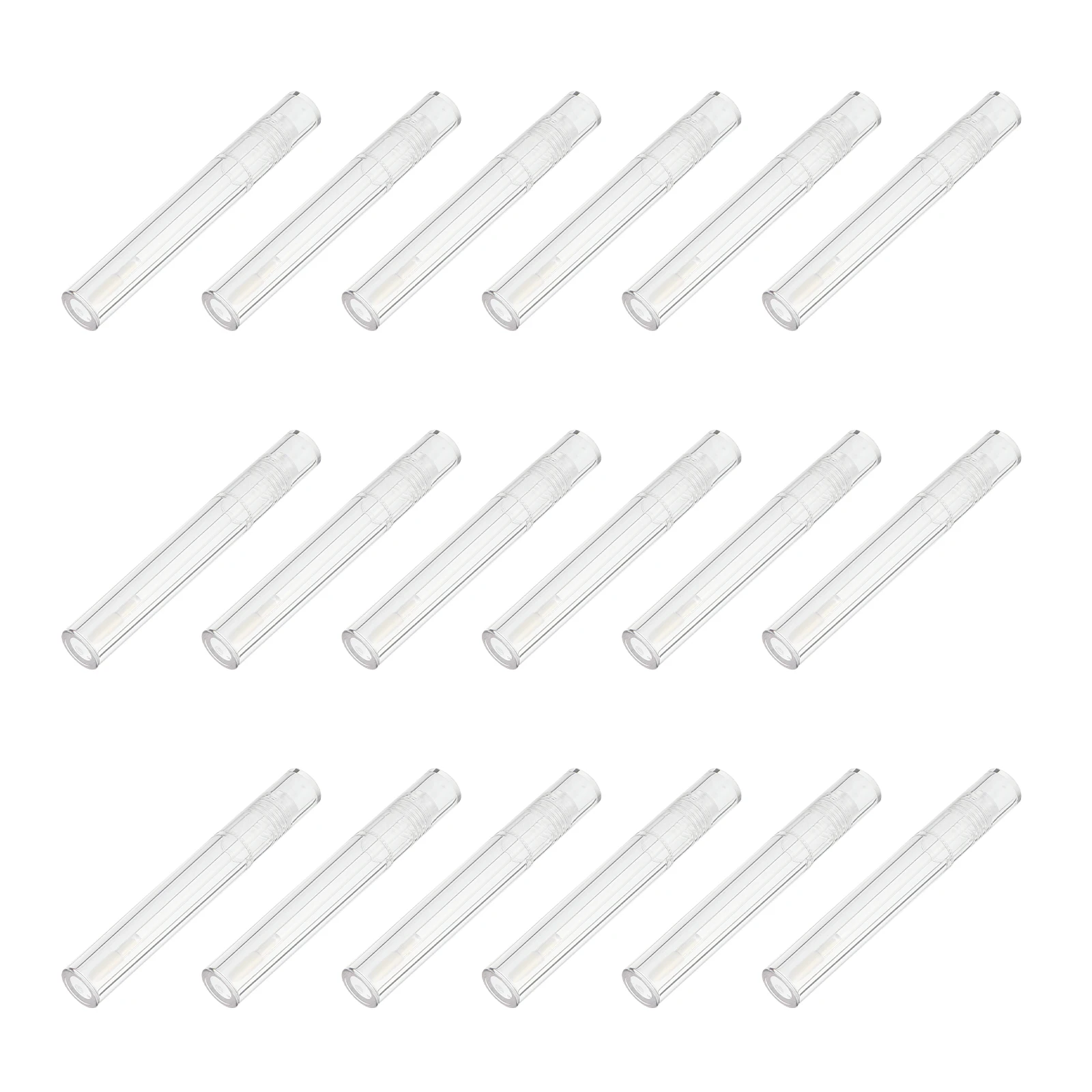 

15 Pcs Gloss Tube Stick Lip Color Container Clear Containers Empty Bottles Color Filling Fashionable Premium Material