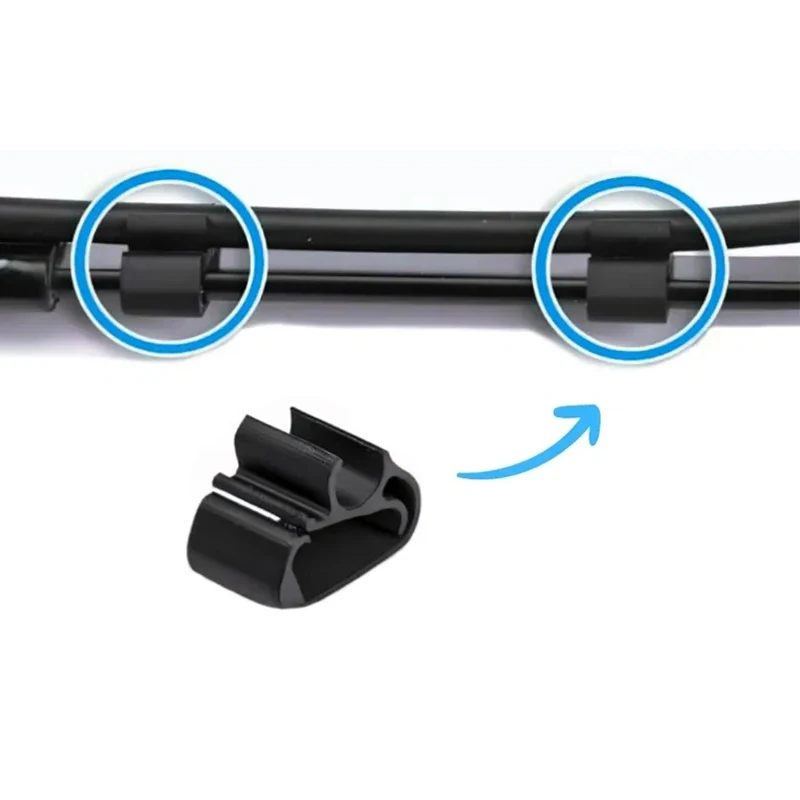 6/10pc Useful Car Wiper Arm Hose Clamps Suitable For Peugeot 3008 And 5008 Wiper Arm Hose Clamps Automobile Exterior Accessories