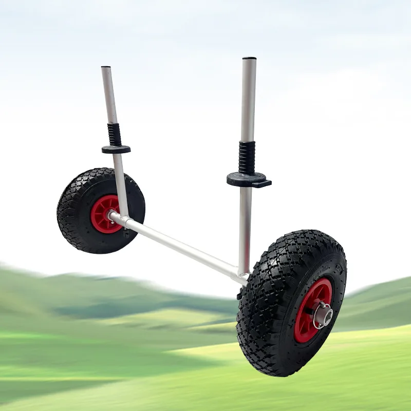 

Plug-in Trailer Upright Plug-in Beach Foldable Kayak Surfboard Paddle Board Trailer