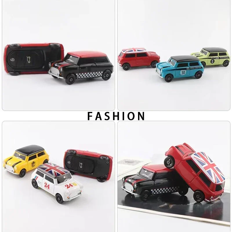 For MINI Cooper F56 F54 F55  F57 F60 For Mini cooper Accessory Key Remote Case Cover Shell Key Decoration key Ring