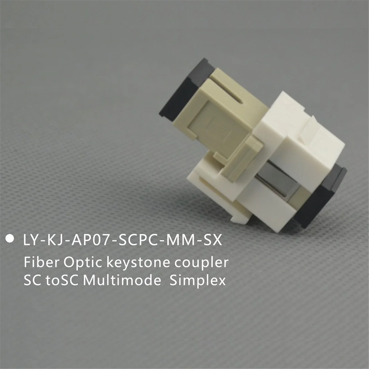 Baru 50 Buah RJ45 Jack Coupler Pelat Dinding Panel Patch Pelat Buta untuk RJ 45 Bingkai RJ45 LC & SC Coupler Putih