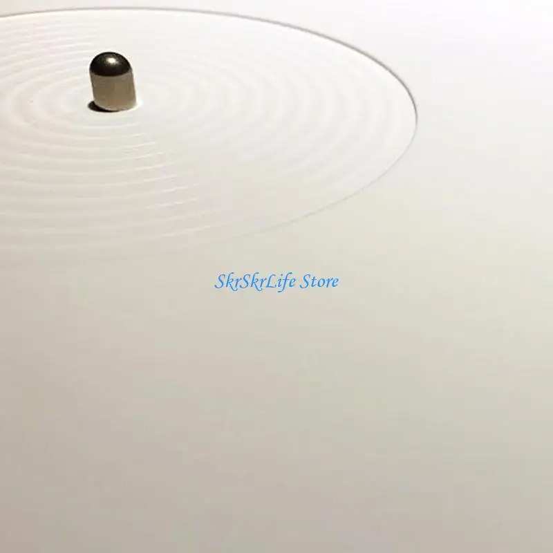 E65E 12 Inch 3MM Acrylic Record Pad Anti-static for LP Vinyl Mat Slipmat for Turntable Phonograph Vinyl Record Player Accesso