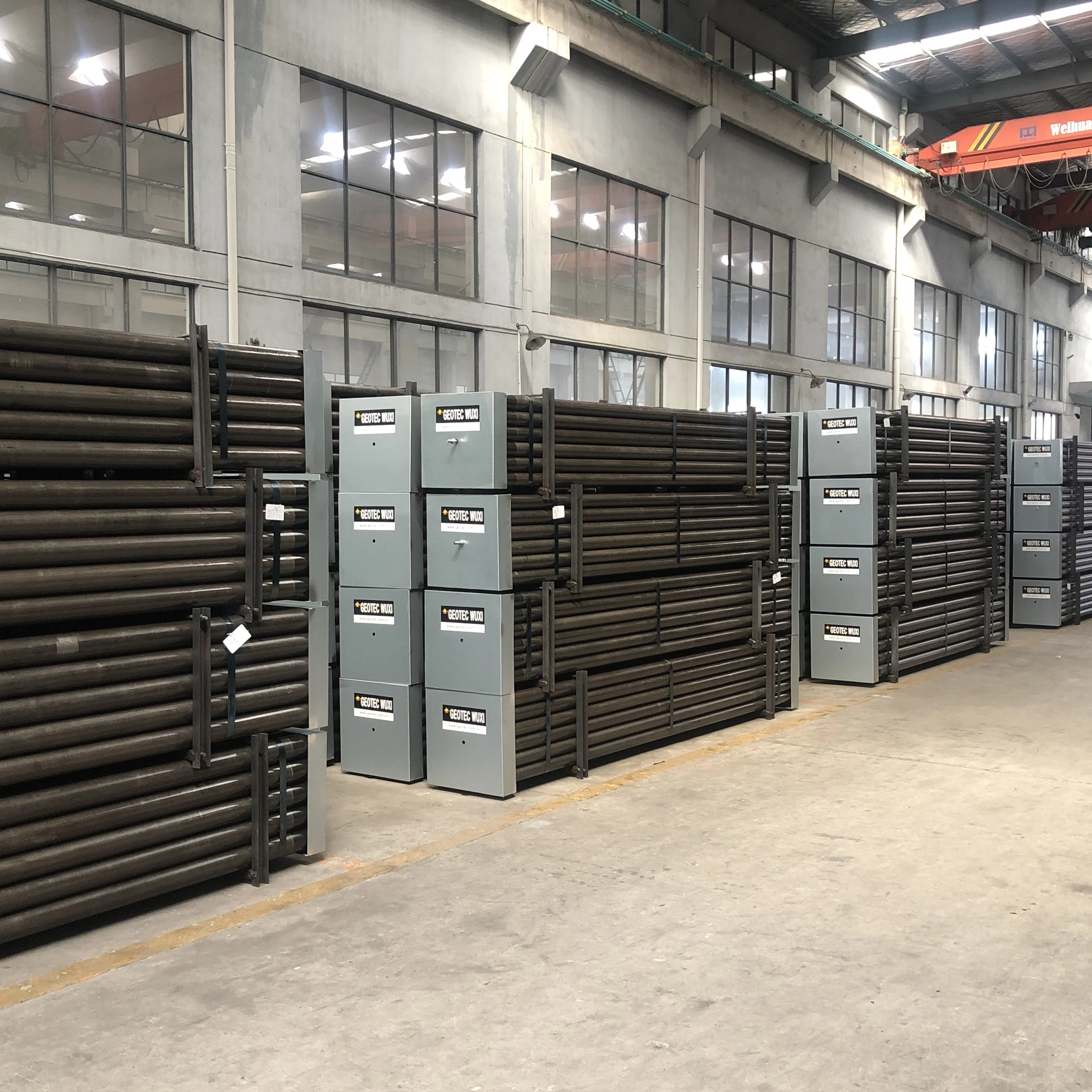 Geotec CROWN BTW NTW HTW LTK48 CR50 Dth Haste de perfuração Hora Haste de broca hexagonal