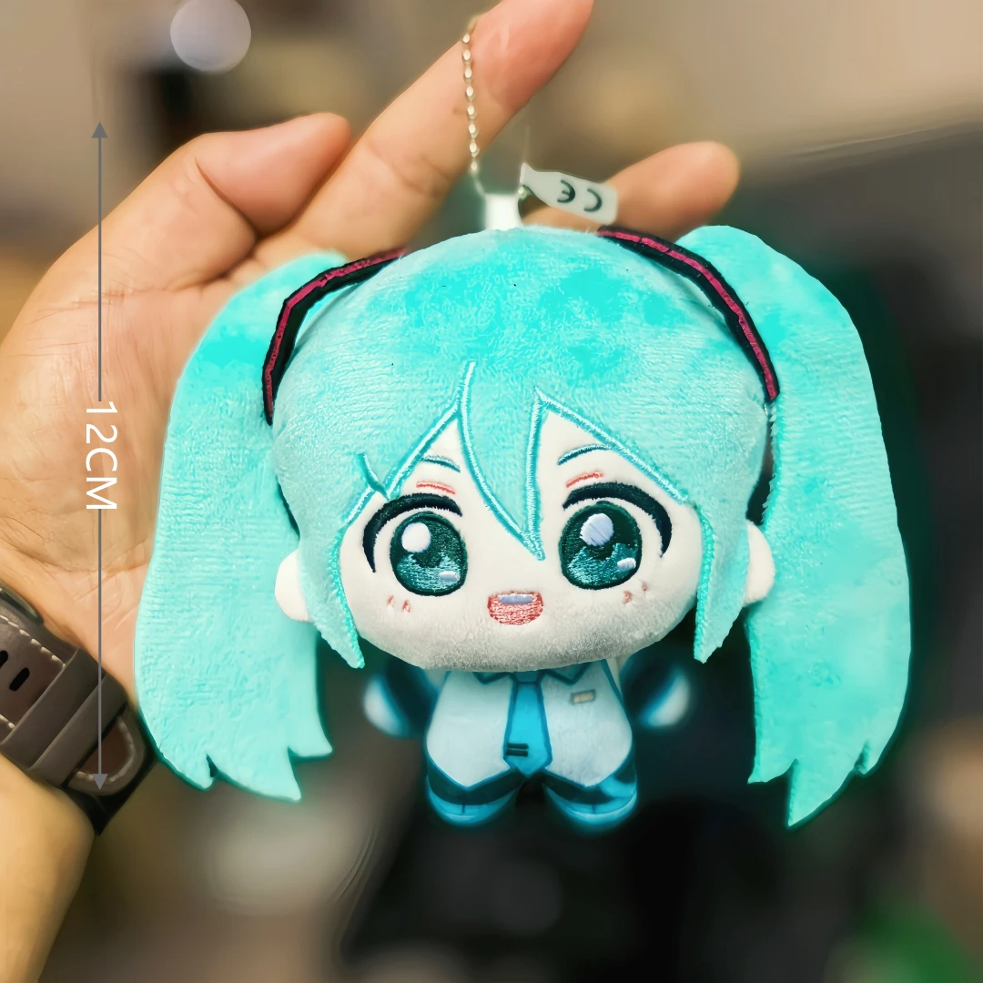 Anime Hatsune Miku Plush Bag Keychain In Stock Bag Accessory For Fans Rin Len Luka Meiko Kaito Key Chain