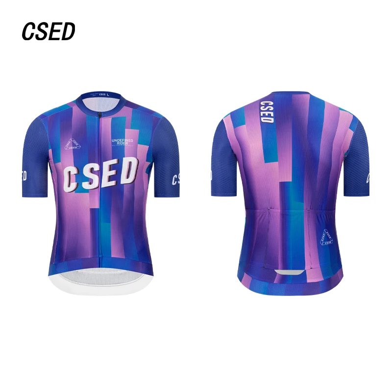 

Мужская велосипедная футболка CSED с коротким рукавом, быстросохнущая, дышащая, для езды на велосипеде, спортивная одежда, топ, рубашка