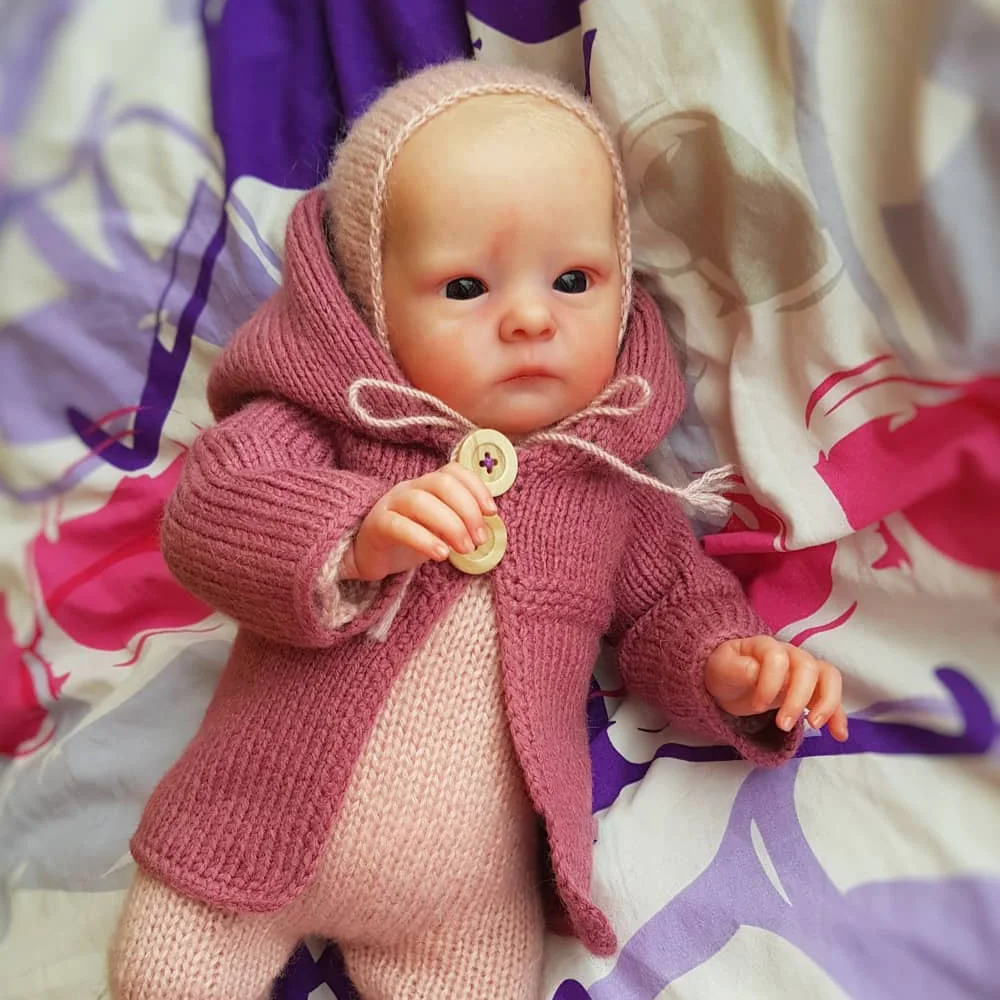 16 Inch/40cm Lifelike Reborn Baby Doll - 3D Hand Painted Cute Newborn Doll Gift Birthday Gift Christmas Gift