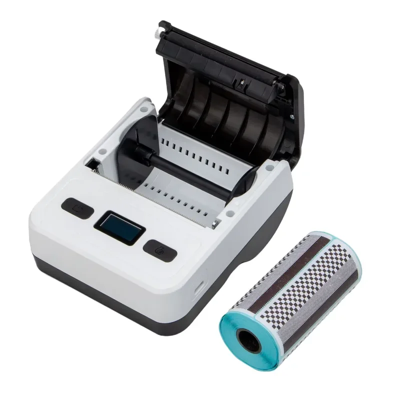 

80mm Portable Mobile Wireless Usb Sticker Thermal Label Printer 3 Inch Portable Mobile Thermal Receipt Printer