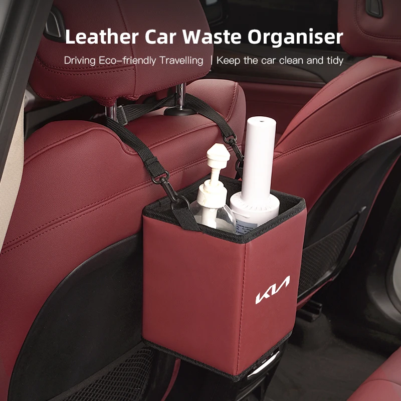 كيا سيارة صندوق تخزين القمامة متعدد الوظائف تنظيم حقيبة لكيا EV6 ستينغر ريو سورينتو بيكانتو Ceed Borrego Syros K4 K5 K8 K9 #3