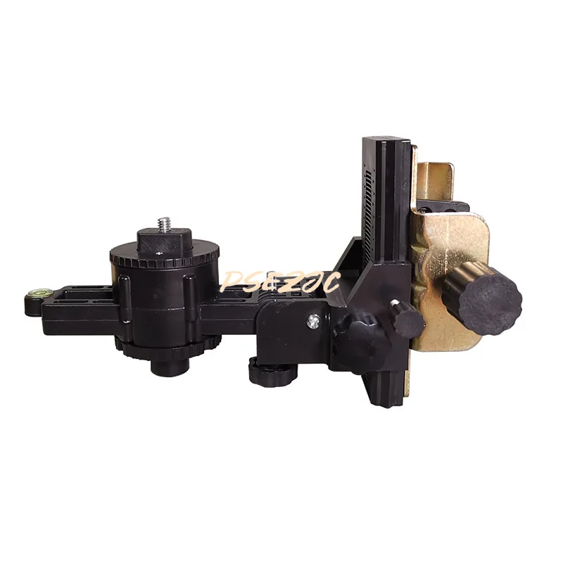 Tubo de Aço Rotativo Nível Telescópico Rod Pan Tilt Lifting Rod Multifuncional Pan Tilt Ajustável 360 Graus Ajuste Fino