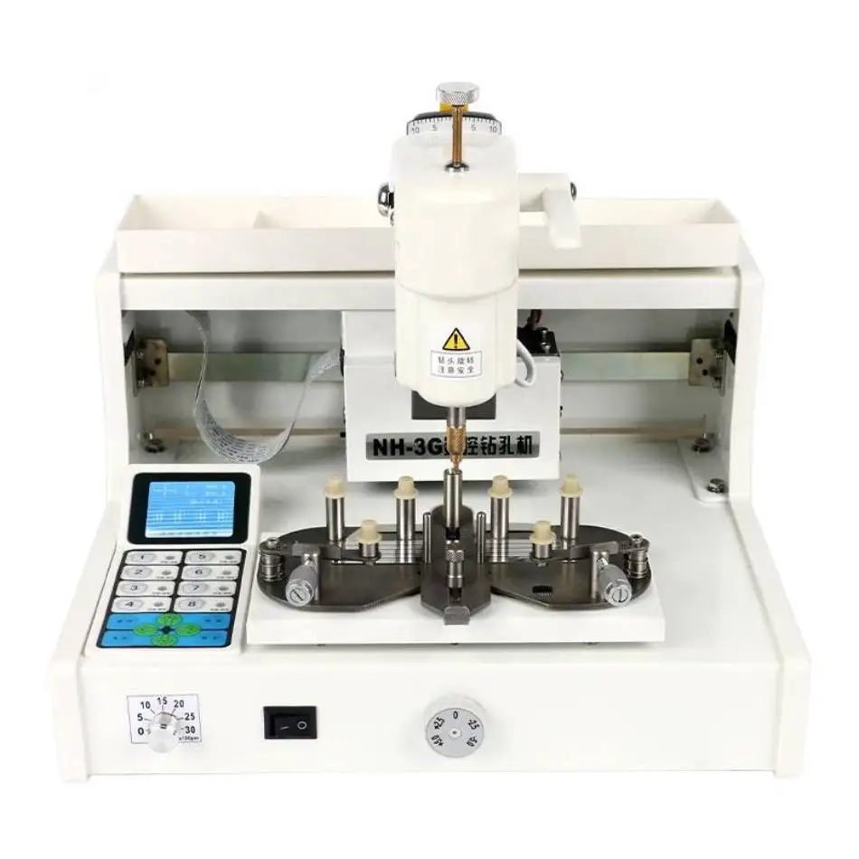 

Fully Automatic Intelligent NH3G Digital Drilling Machine Mastercard Compatible CNC for Rimless Lens Glasses Optics Instruments
