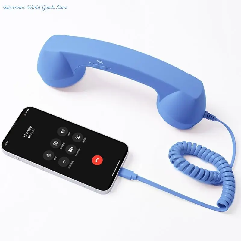 A3PD Ergonomic Phone Receiver Direct Type C No Adapter