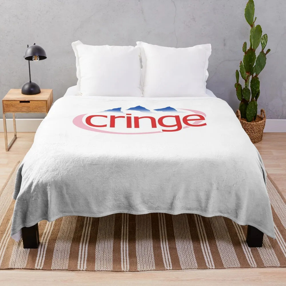 

Cringe Water Throw Blanket blankets and throws Decorative Sofas Loose Blankets