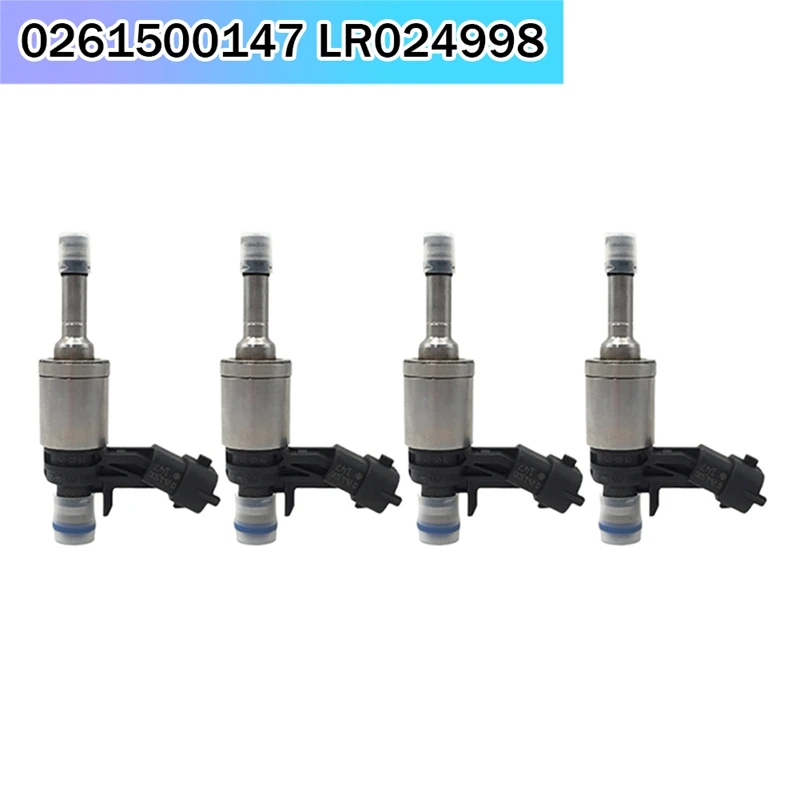 

4Pcs Car Fuel Injector Nozzles 0261500147 LR024998 For Ford Land Rover Discovery Sport For Volvo S80 Turbocharged Accessories