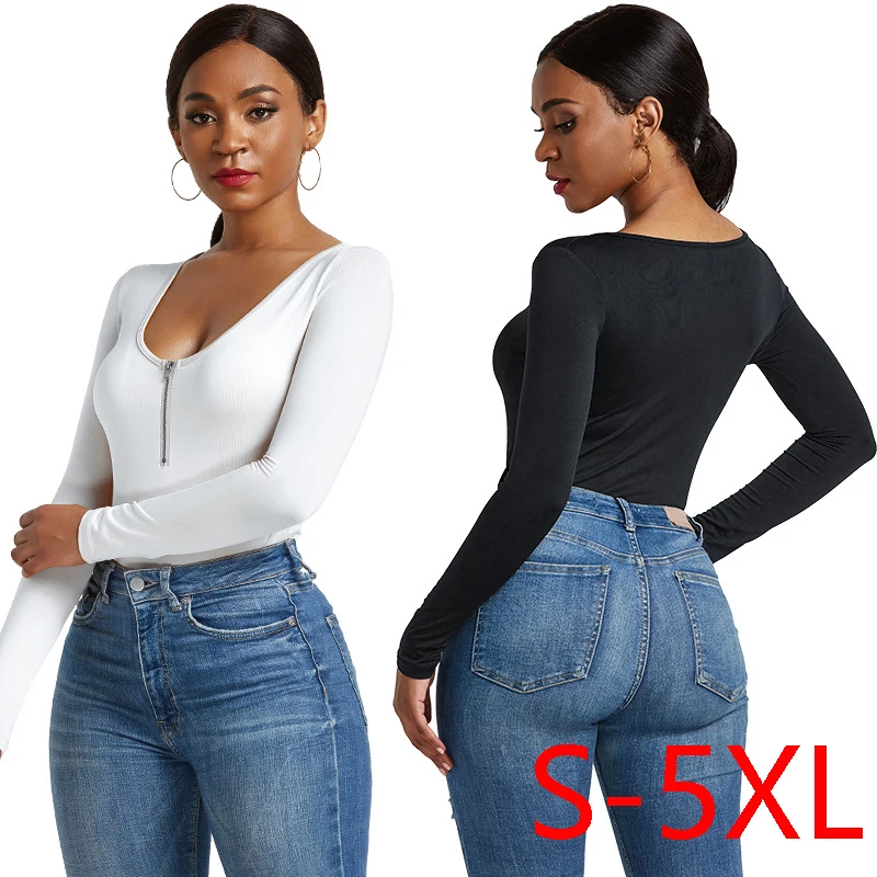 

Женская летняя сексуальная футболка больших размеров с V Ne, комбинезон, топ, одежда больших размеров, женские летние наряды больших размеров Faion