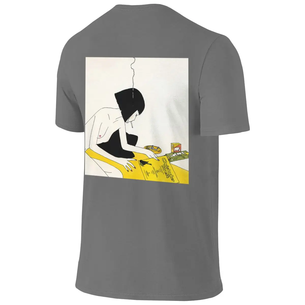 Lamp - Dream (Yume) Standard Shoulder Reversible T-shirt Artistic Boy Home Comfort Tees