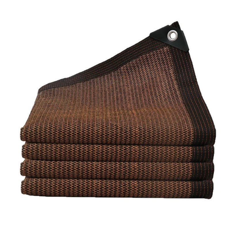 Grote Zonnescherm Zeil Dikker Zon Onderdak Anti-UV 4mx4 5x5 6x6 8x8 10x10 Buiten Tuin Tuin Balkon Camping Kaki Zonnescherm Zeil