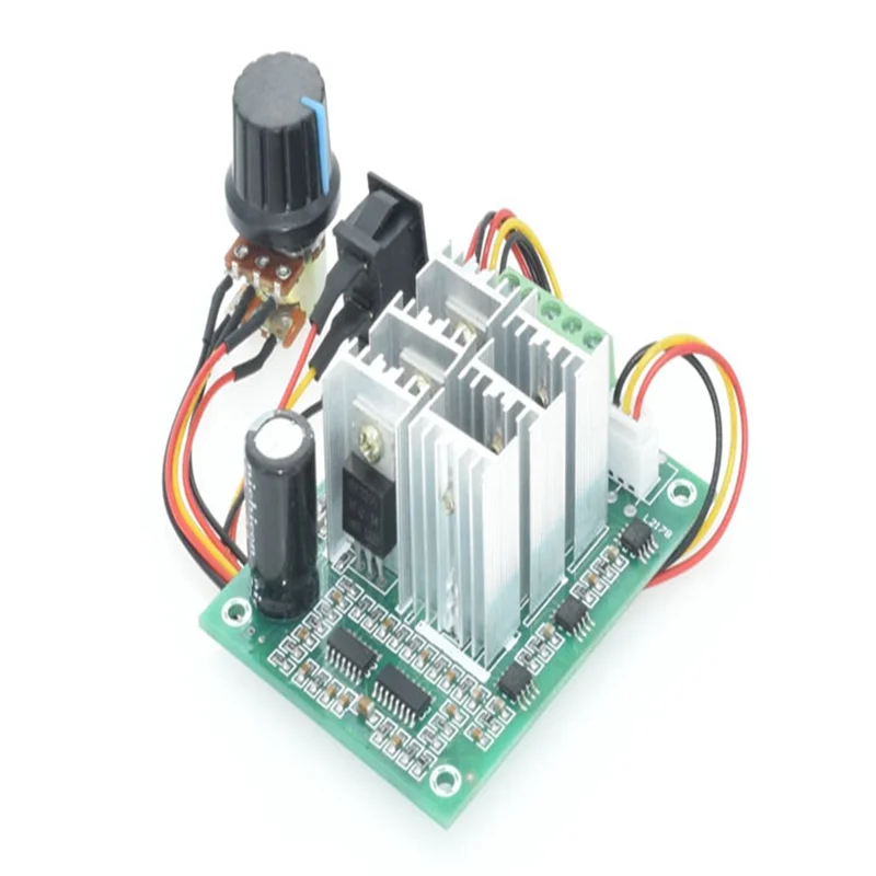 

B37B-DC5-36V 15A бесщеточный контроллер двигателя, плата драйвера двигателя высокой мощности, регулируемый регулятор скорости для дронов, роботов