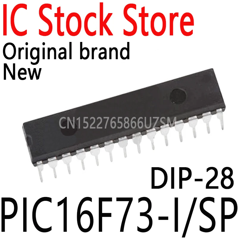 

20PCS/Lot New and Original Spot IC PIC16F73 16F73 DIP28 PIC16F73-I/SP