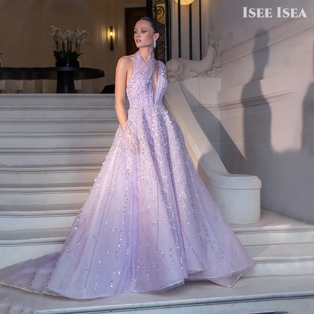

Princess Evening Dresses for Women Satin Shiny Ball Gowns abendkleider Backless Arabic Robe de soiree Prom Dress Customized