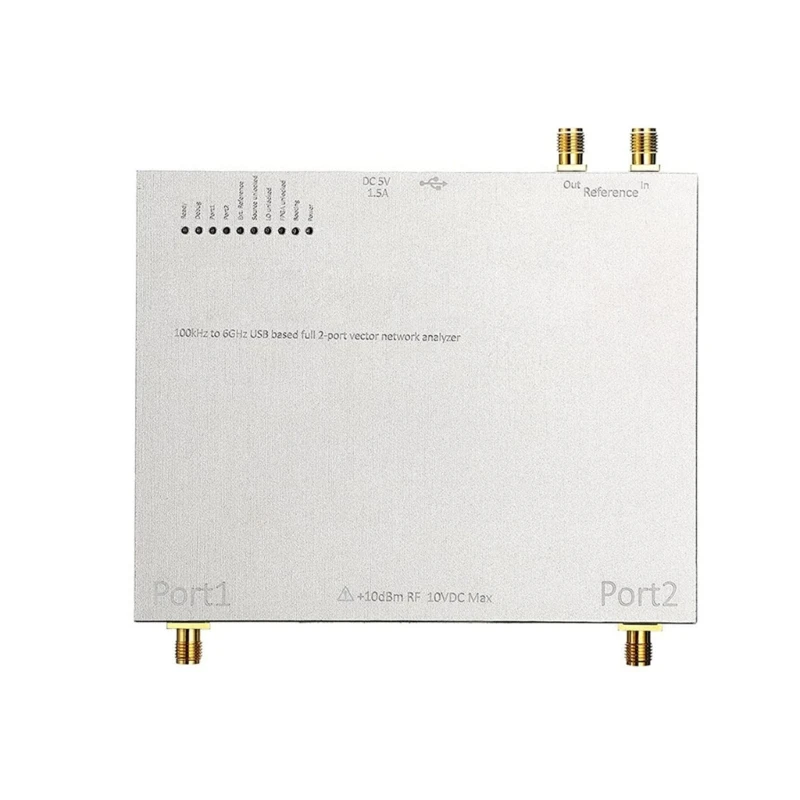 Antennas Analyzers 100 كيلو هرتز إلى 6 جيجا هرتز القائم على USB الكامل 2-port محلل الشبكات المتجهات محلل الشبكات المحمولة