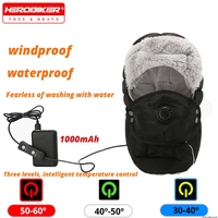 Thermal Balaclava Scarf Windproof Heated Bomber Hats Men Women Winter Plush Neck Warmer Ski Face Mask For Outdoor Activities