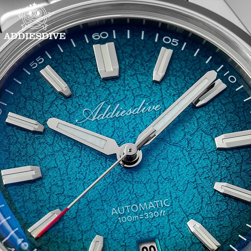 

ADDIESDIVE 39mm Watch For Men's 10Bar Waterproof BGW9 Luminous AD2531 8215 Movement Automatic Mechanical Watches