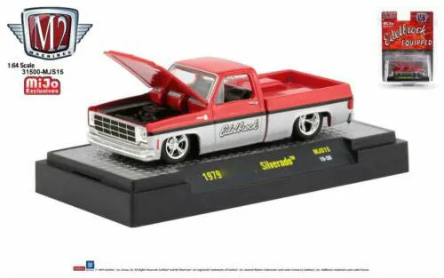 

Машины M2 1/64 1979 Silverado литье под давлением коллекционные модели автомобилей подарок для детей