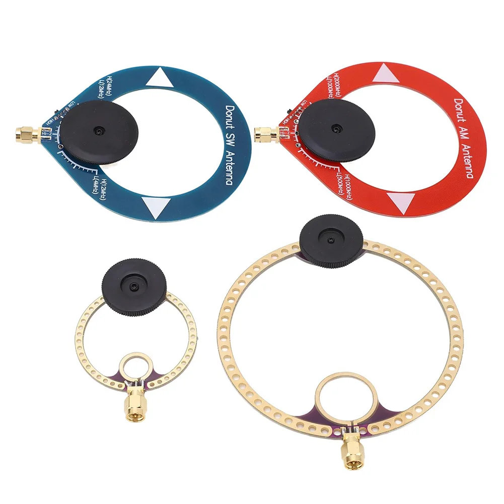 

Shortwave Receiver Mini Loop Antenna Home Broadcasting Lightweight Portable Design Broadcasting Antenna Compatible With FM