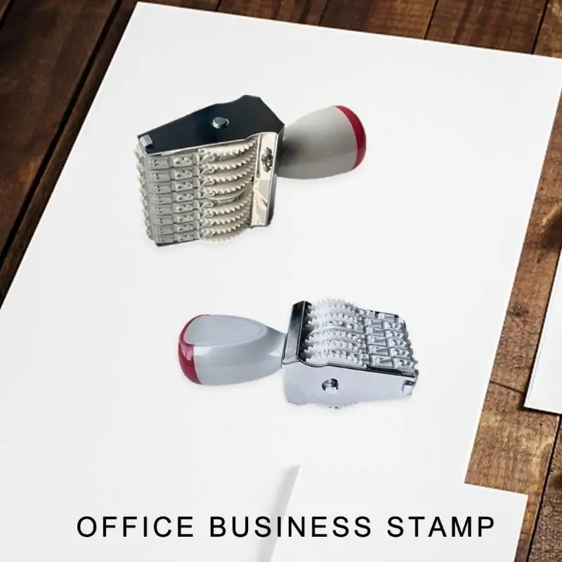 

Number Stamp Business Stamp Office Date Stamp 6 Digits or 8 Digits for Business Documents Scrapbooking Packaging Y4QC