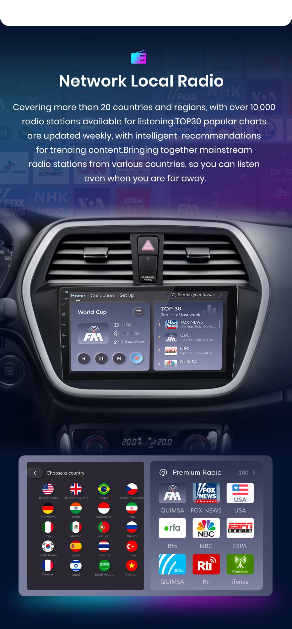 Junsun Carplay Android Auto Autoradio für Suzuki Sx4 2 S-Cross 2012 - 2016 Intelligentes System GPS Stereo Multimedia-Haupteinheit – Detail 12