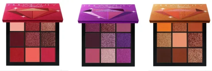 НОВАЯ палитра HUDAS Beauty ROSE GOLD Палитра теней для век Матовая мерцающая палитра теней для век телесного цвета для макияжа с блестками Smoky Schoonheid