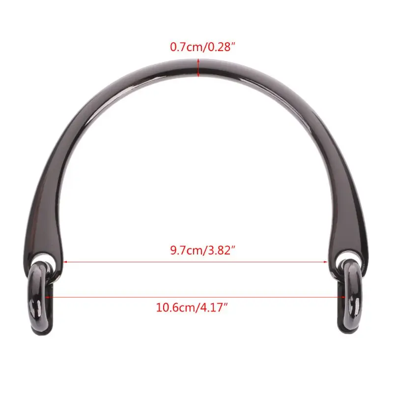 1 шт., ручка из сплава для сумок ручной работы, детали и аксессуары для сумок на ремне