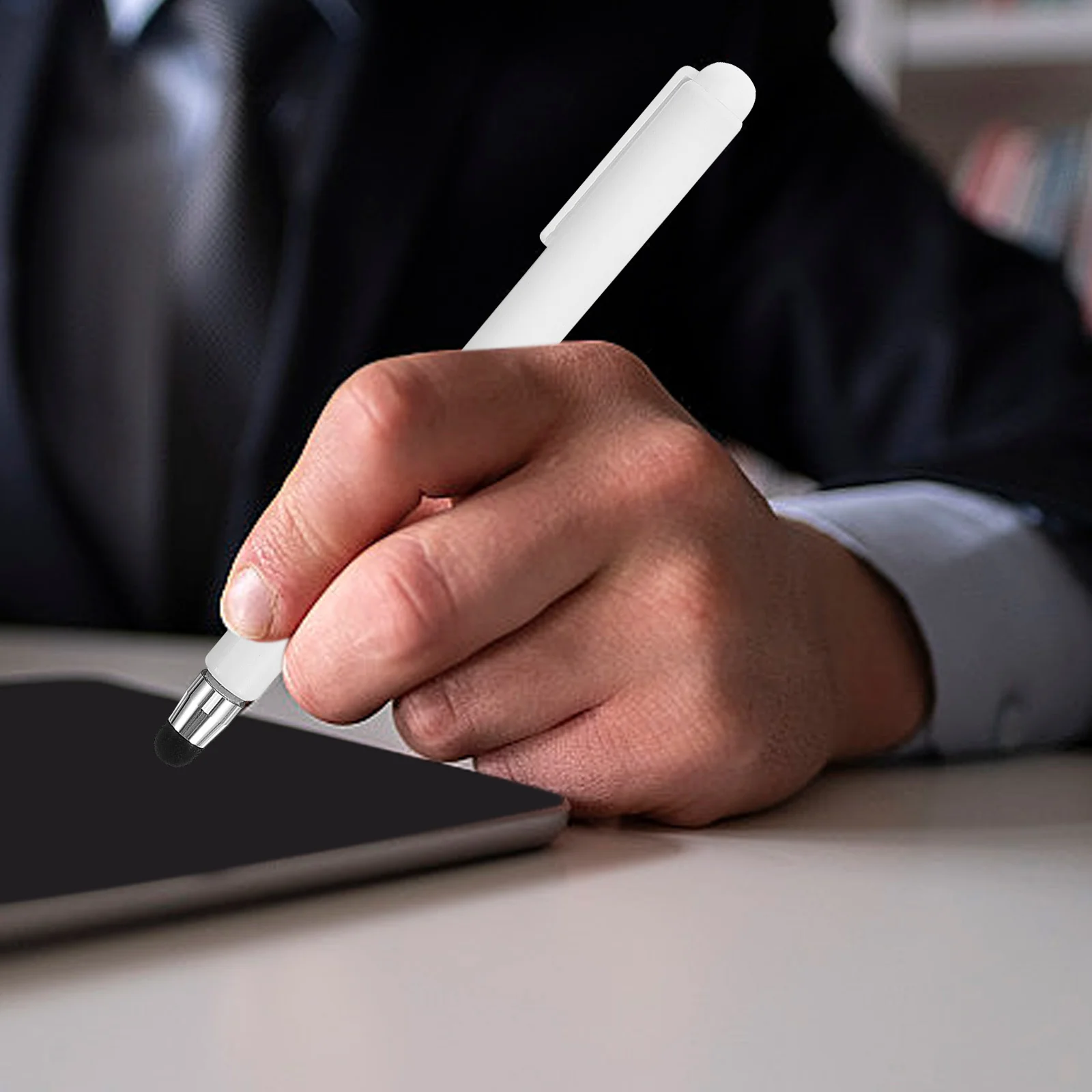 Penna stilo touch screen telescopica per lavagna elettronica, tablet, disegno, prendere appunti, stilo capacitivo universale