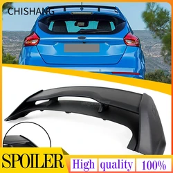 ABS Carbon Fiber RS Style Rear Roof Wing Spoiler For Ford Focus SE Hatchback MK3 2012 2013 2014 2015 2016 2017 2018