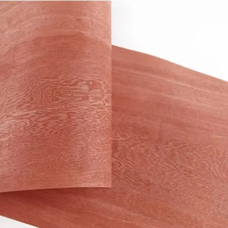 16cm Natural Reddish Chicken Wing Wood Veneer Feather Grain for DIY Furniture Drawer Front Cabinet Doors Decor Panels Veneer