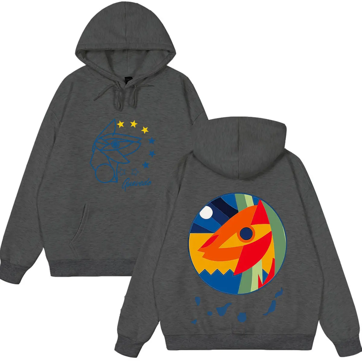 QUEVEDO EL BAIFO Album 2026 Tour Print Hoodie Herren Damen Mode Kleidung Sweatshirt Winter Casual Hip-Hop Pullover Fan Geschenke Top – Detail 5