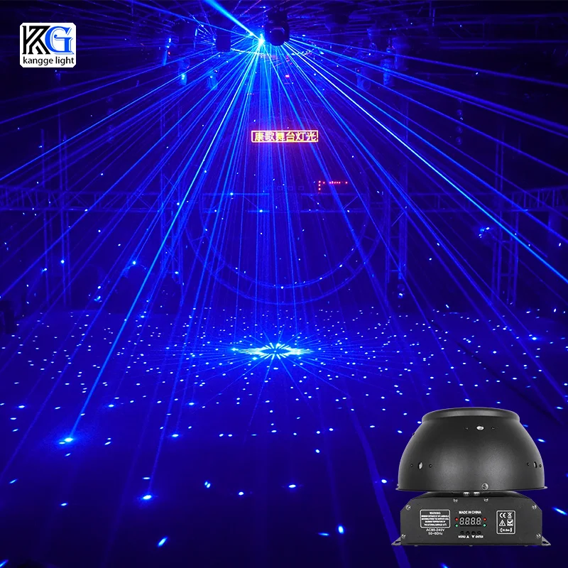 

RGB Laser Lights DJ Disco Stage Lighting Effect DMX Lights Stage Laser Projector Starry Laser Light for Night Club Party Lights