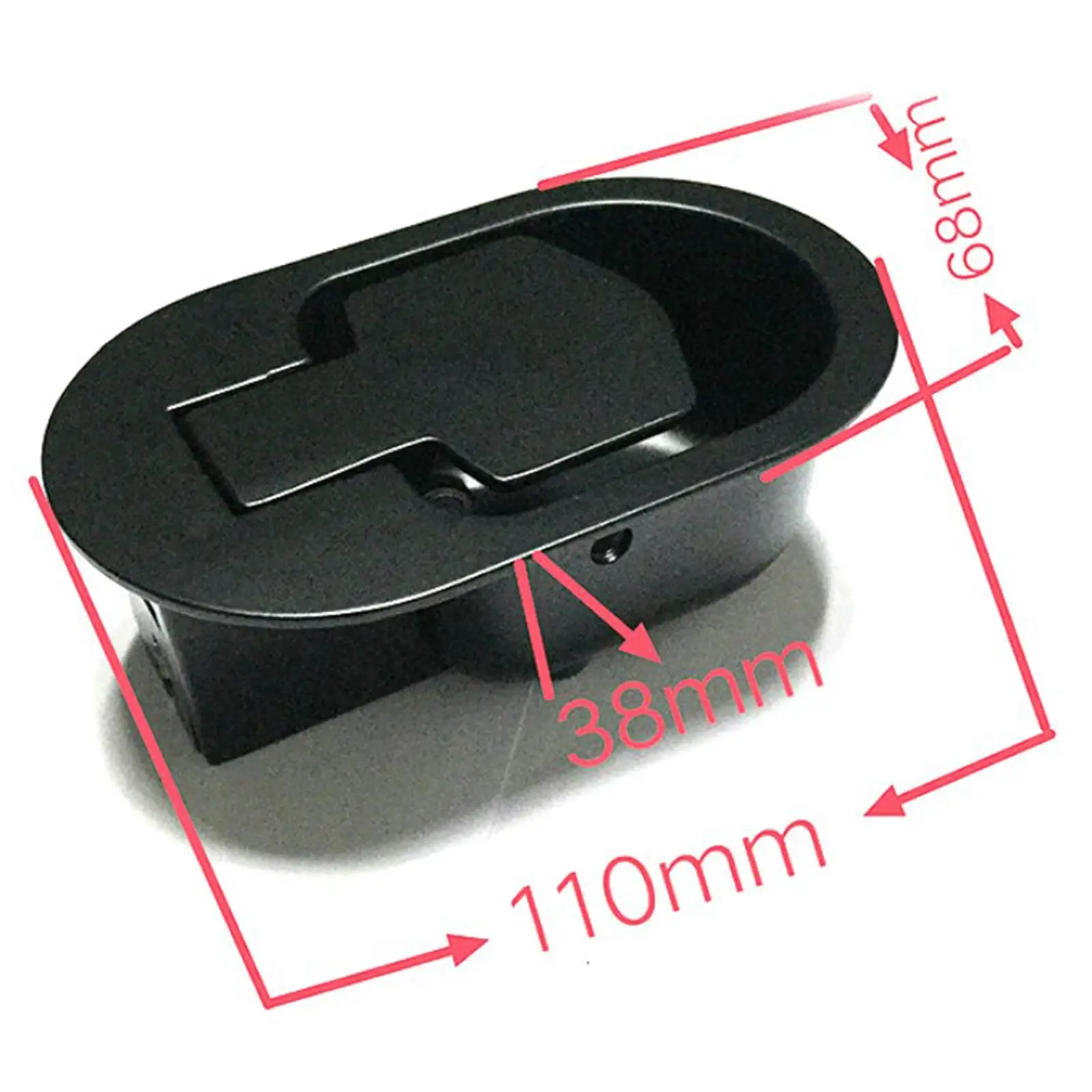 Recliner Chair Sofa Couch Release Lever Universal Black Aluminum Alloy Handle 97cm Cable for Easy Replacement Repair Parts