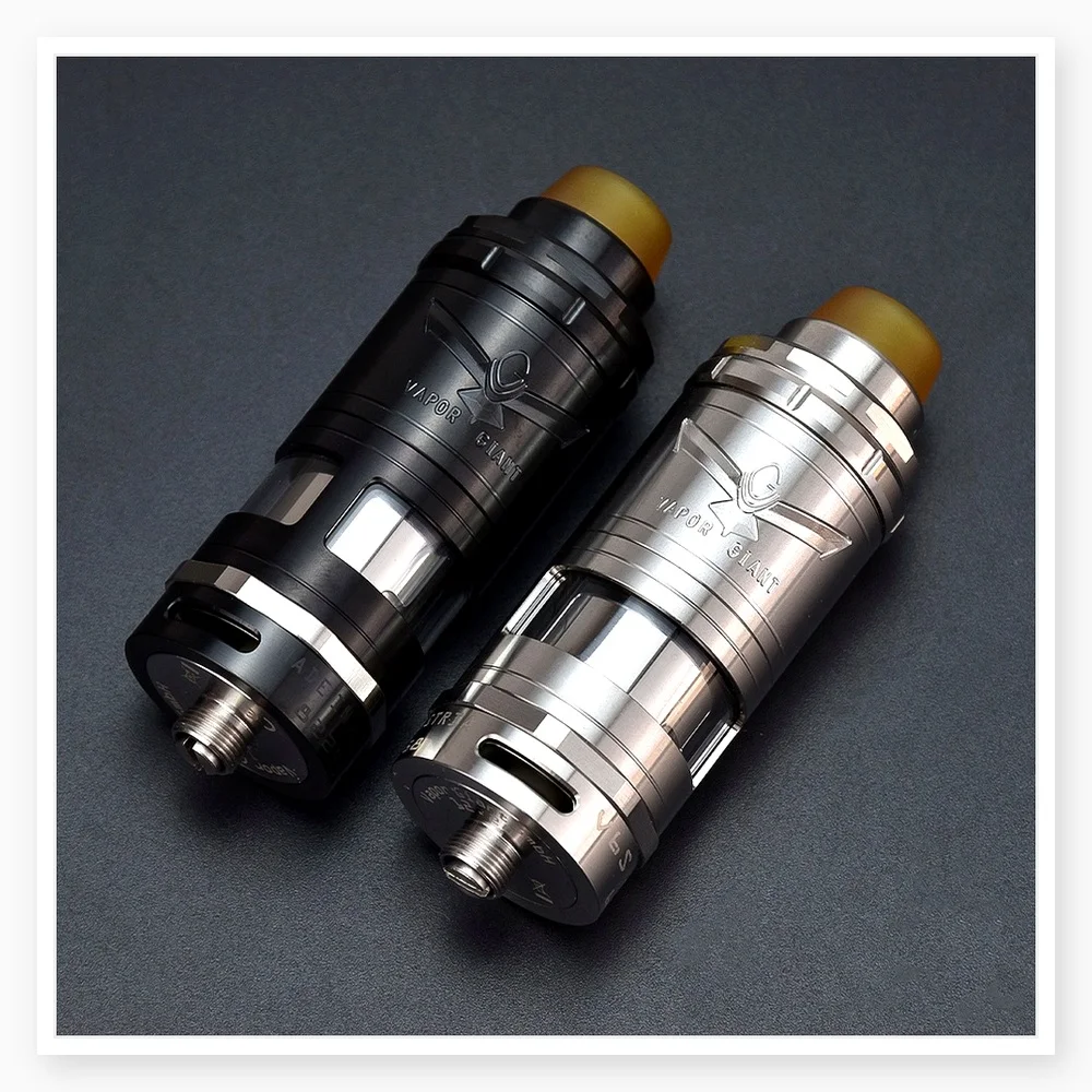 Vapor Giant v6S RTA 23mm Rebuildable Tank, 5.5ml/7ml Capacity, Top Fill, Compatible with 510 Mechanical Mods