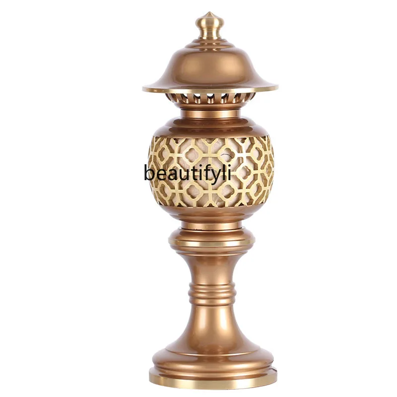 Worship Lamp and Buddha Lamp Kitchen Lamp Plug-in Long Lamp Household Candlestick Ornaments