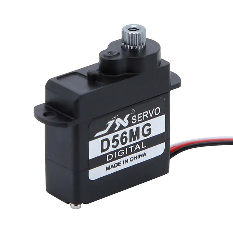 JX steering gear D56MG metal tooth gliding model with flapping wings and fixed wings, 6g high-speed digital steering gear