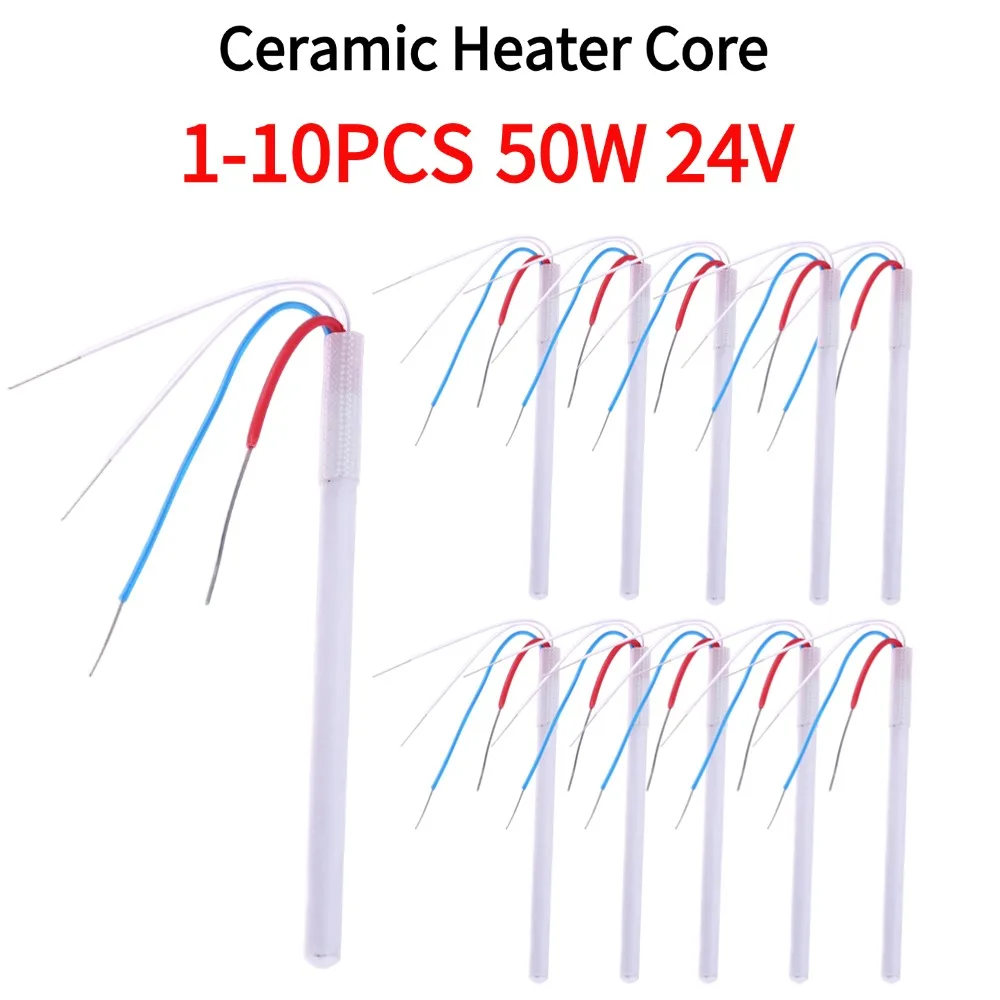 50W 24V Heating Core Adapter 4-wire Adapter 1322 Soldering Station Iron Core Constant Temperature Adjustable for HAKKO 936 937