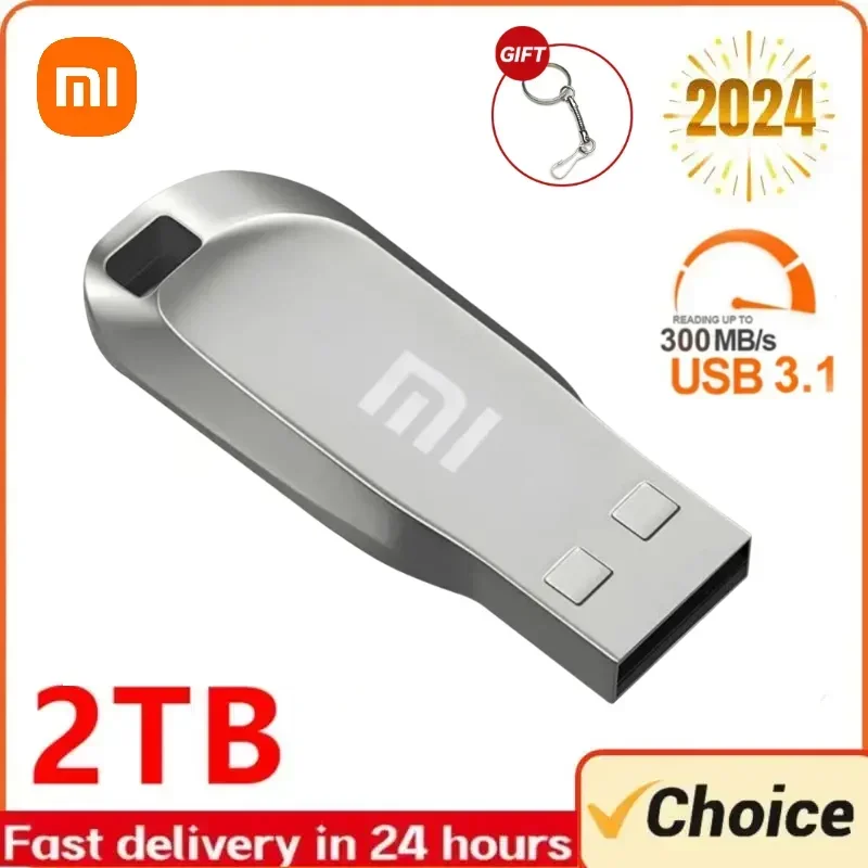 Xiaomi 2tb High Speed Pen Drive 1tb USB 3.0 Flash Drive Usb 3. 0 Memory Stick 512gb 128g U Drive Pendrive Metal Memoria Usb Disk