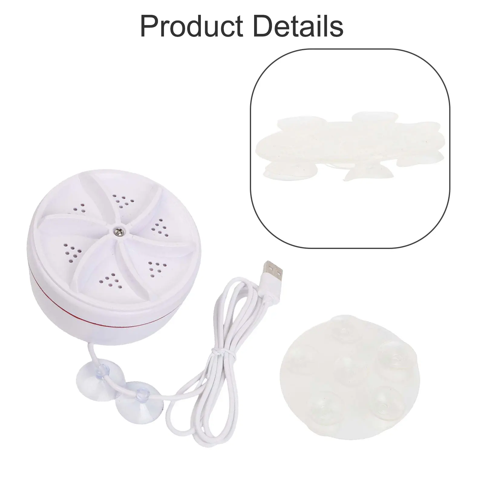 Lave-linge portable 10*10*5cm, machine de nettoyage efficace pour chaussettes, dispositif de nettoyage compact, capacités de nettoyage puissantes