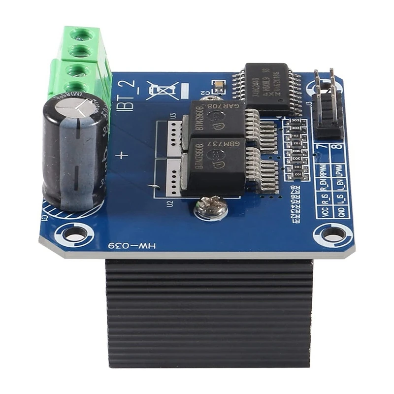 A61Z Aanbiedingen 2 Stuks BTS7960 43A High Power Motor Driver Module Smart Car Driver Module Voor Arduino Huidige Limiet