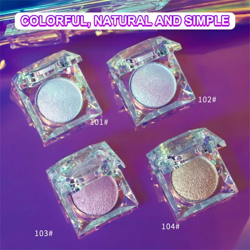 Shimmer Highlighter Powder Palette Face Contour Makeup Highlight Face Bronzer Highlighter Brighten Skin Face Blush Cheek Blush