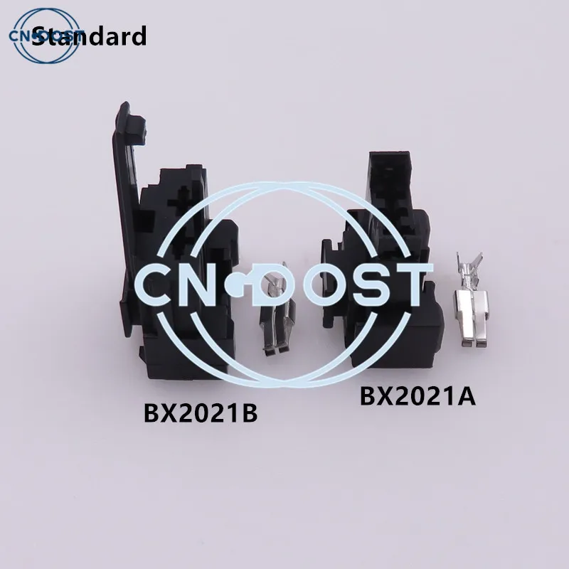 

1 Set BX2021A BX2021B Medium Car Insurance Connector AC Assembly Standard Blade Type Fuse Holder with Terminal Middle Fuse Box